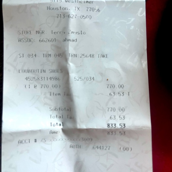 Authentic Christian Louboutin leopard print with peep toe - Picture 2 of 5